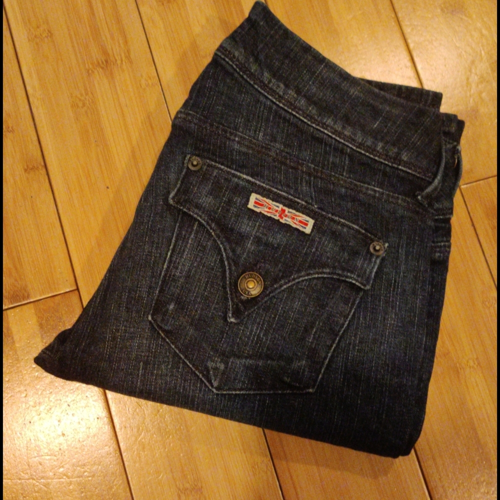 Hudson dark wash skinny jean